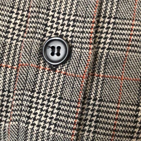 Disney X Forever 21 Size S Micky Mouse Plaid Crop Long Sleeve Button Up Shirt - Picture 5 of 9